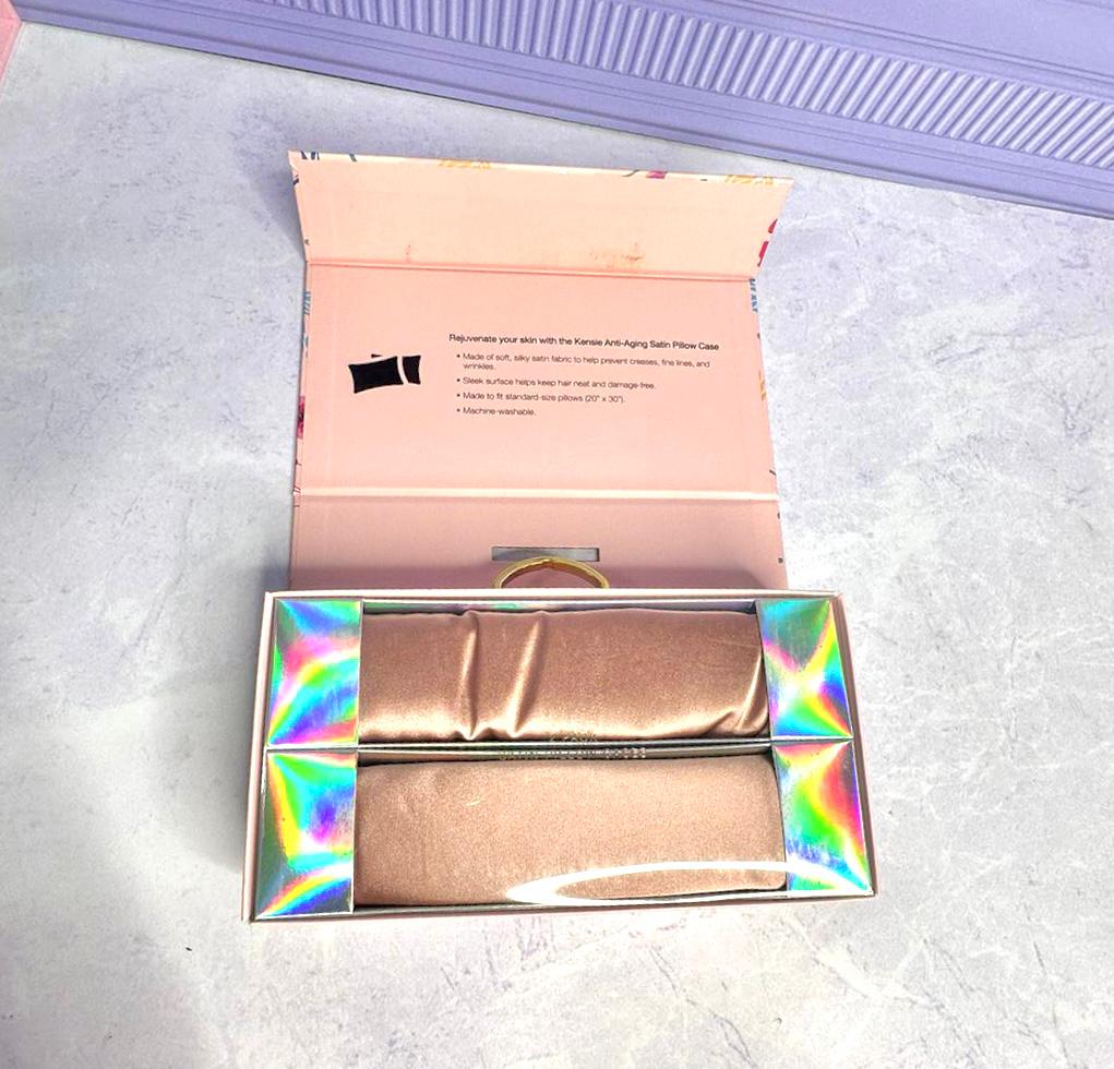 Set de dos fundas de satin