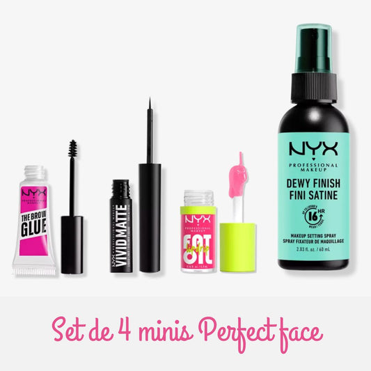 Set de 4 minis Perfect face