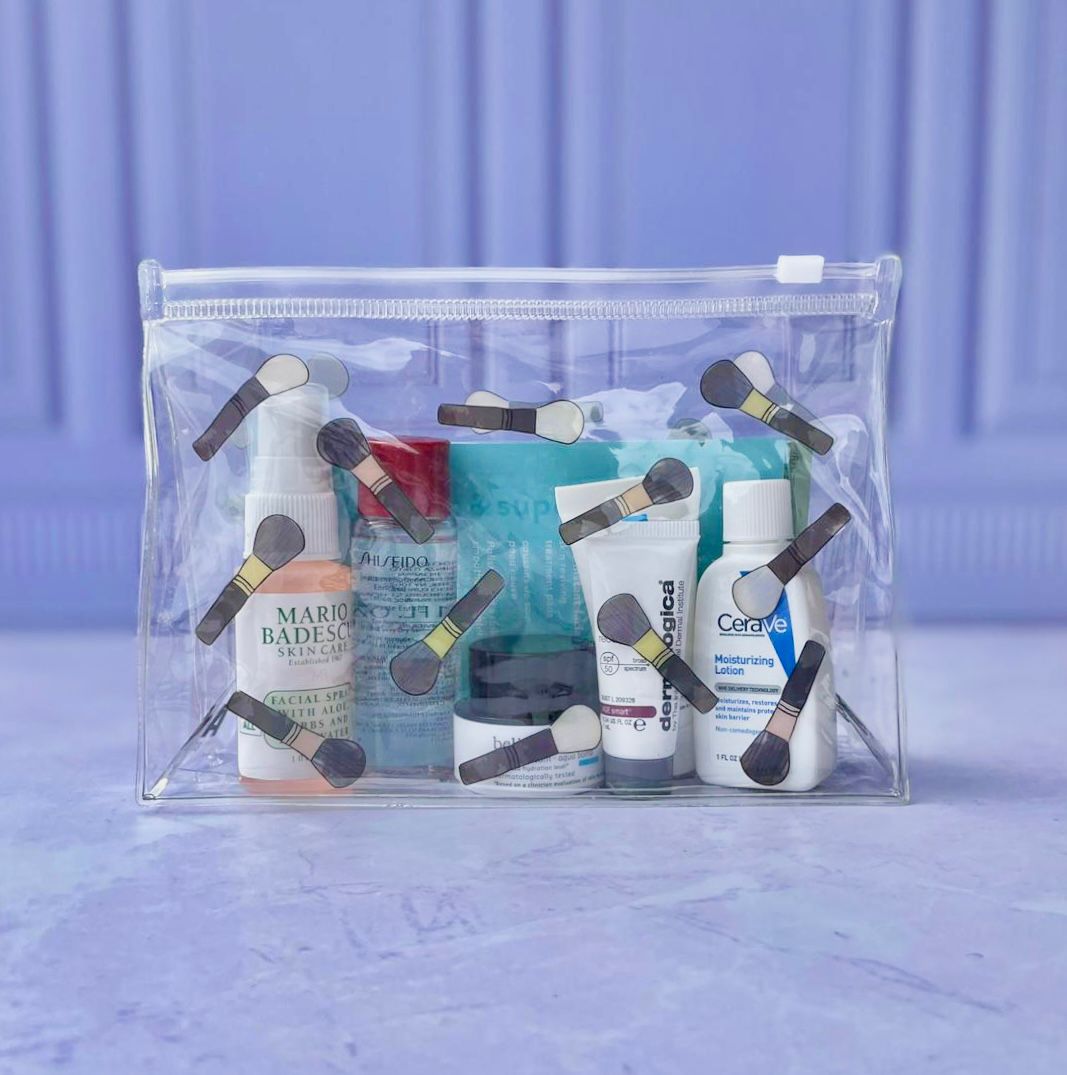 Set minis de basicos de skin care (cosmetiquera brochas)