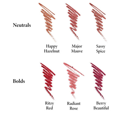 Modern Classic Waterproof Lip Liner -Happy Hazelnut (Delineador de labios a prueba de agua)