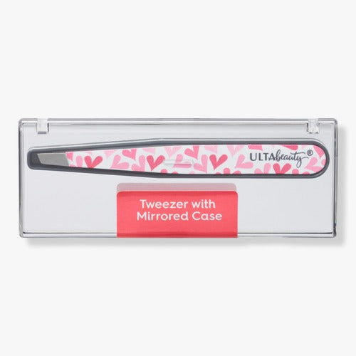 Tweezer with Mirrored Case -Pinzas y estuche con espejo