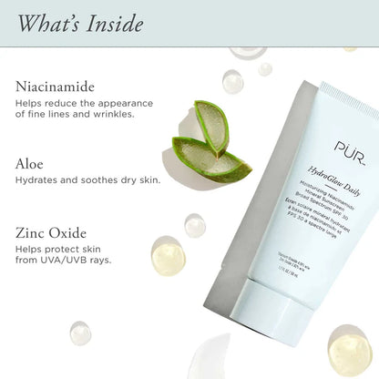 HydroGlow Daily Moisturizing Niacinamide Mineral Sunscreen SPF 30