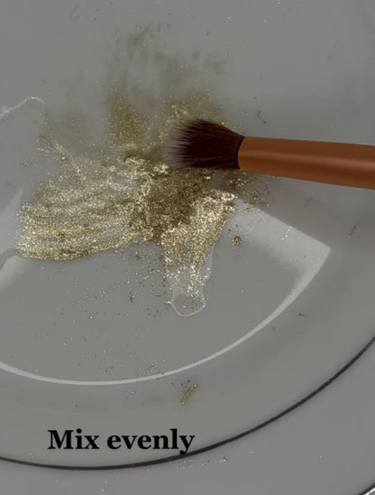 Glistening pigment mix (Mkeup  mixing liquid)