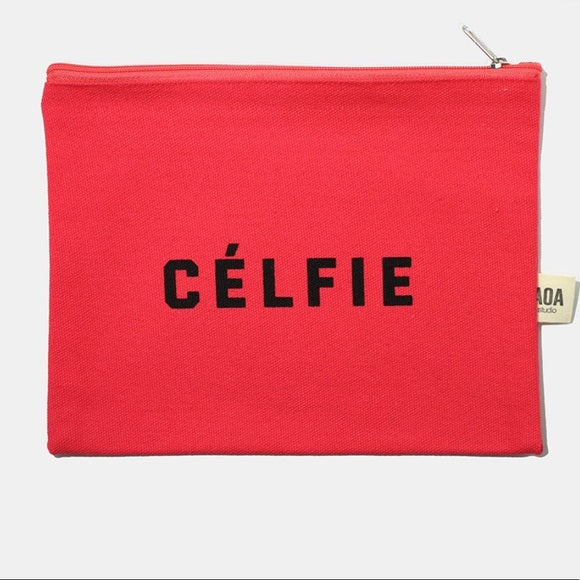 Cosmetiquera de tela color Canvas pouch