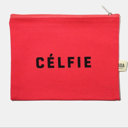 Cosmetiquera de tela color Canvas pouch