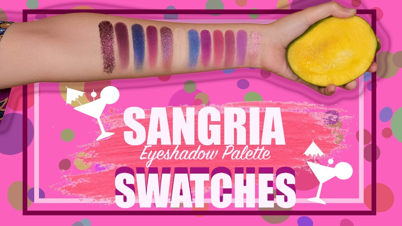 Paleta de sombras Sangria