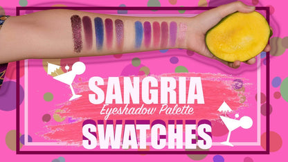 Paleta de sombras Sangria