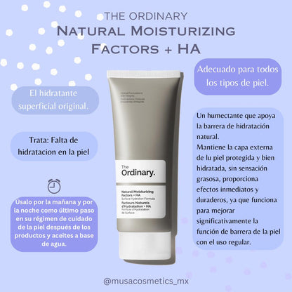 Natural Moisturizing Factors + HA