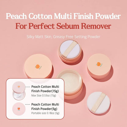 Peach Cotton Multi Finish Powder (Polvo translucido)