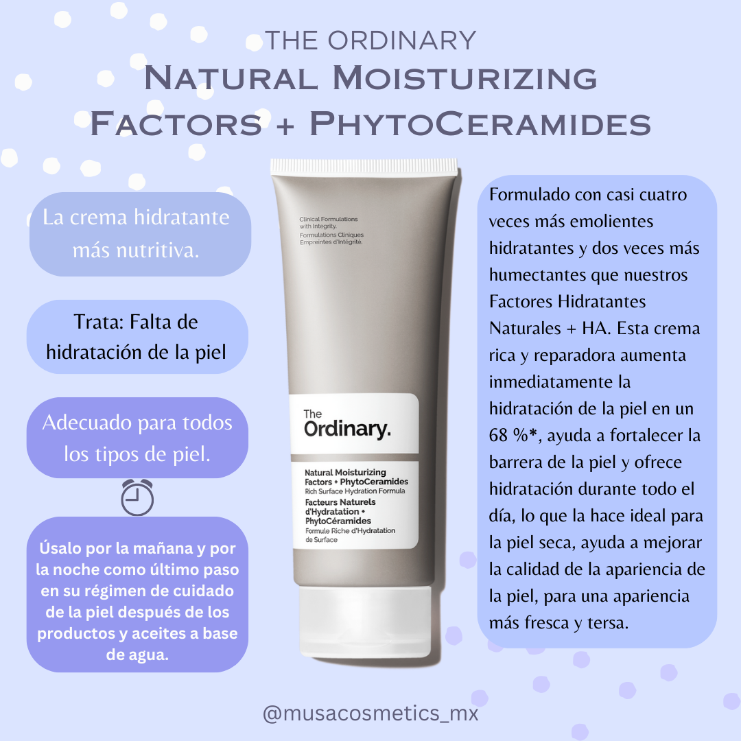 Natural Moisturizing Factors + PhytoCeramides Moisturizer