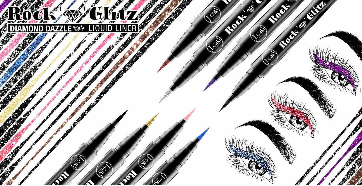 Rock 'n' Glitz Liquid Eyeliner (delineador liquido de ojos)