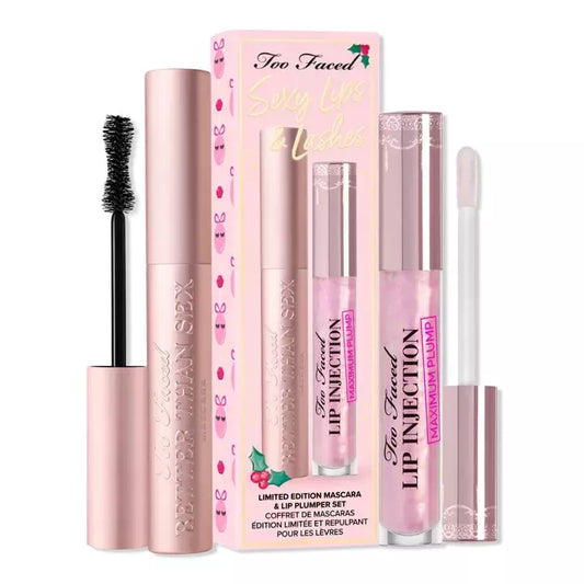 Sexy Lips & Lashes Mascara and Lip Plumper Set