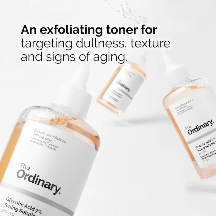 Glycolic Acid 7% Exfoliating Toning Solution