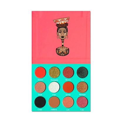 The Saharan Eyeshadow Palette