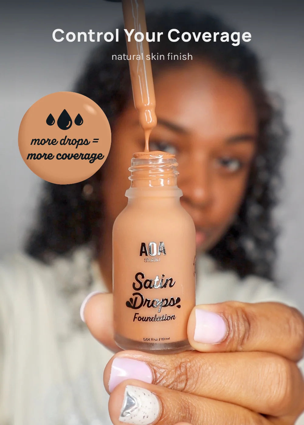 Base de maquillaje Satin Drops