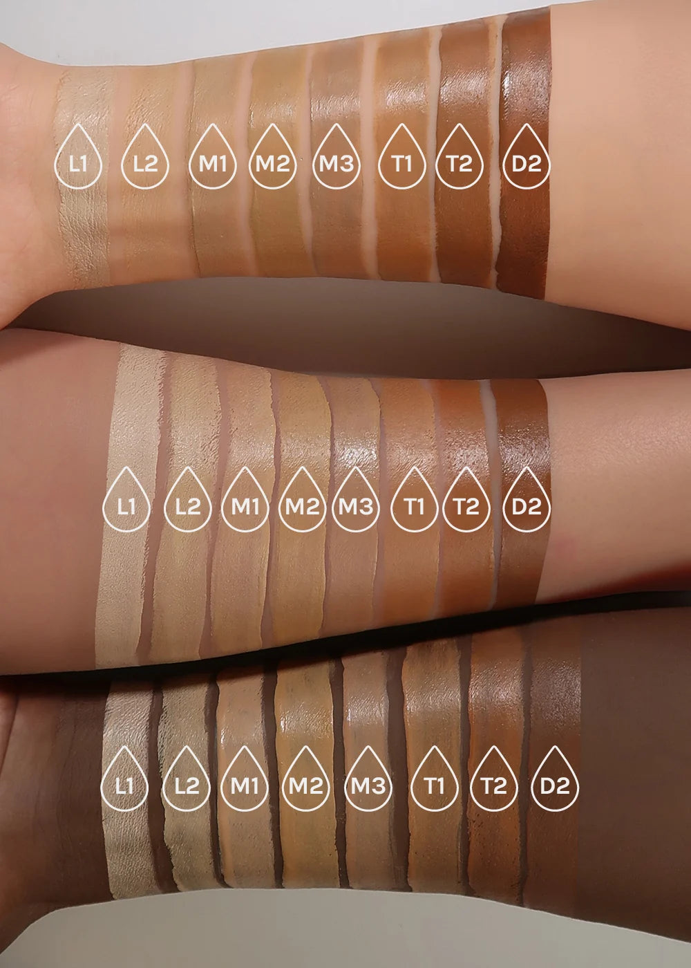 Base de maquillaje Satin Drops