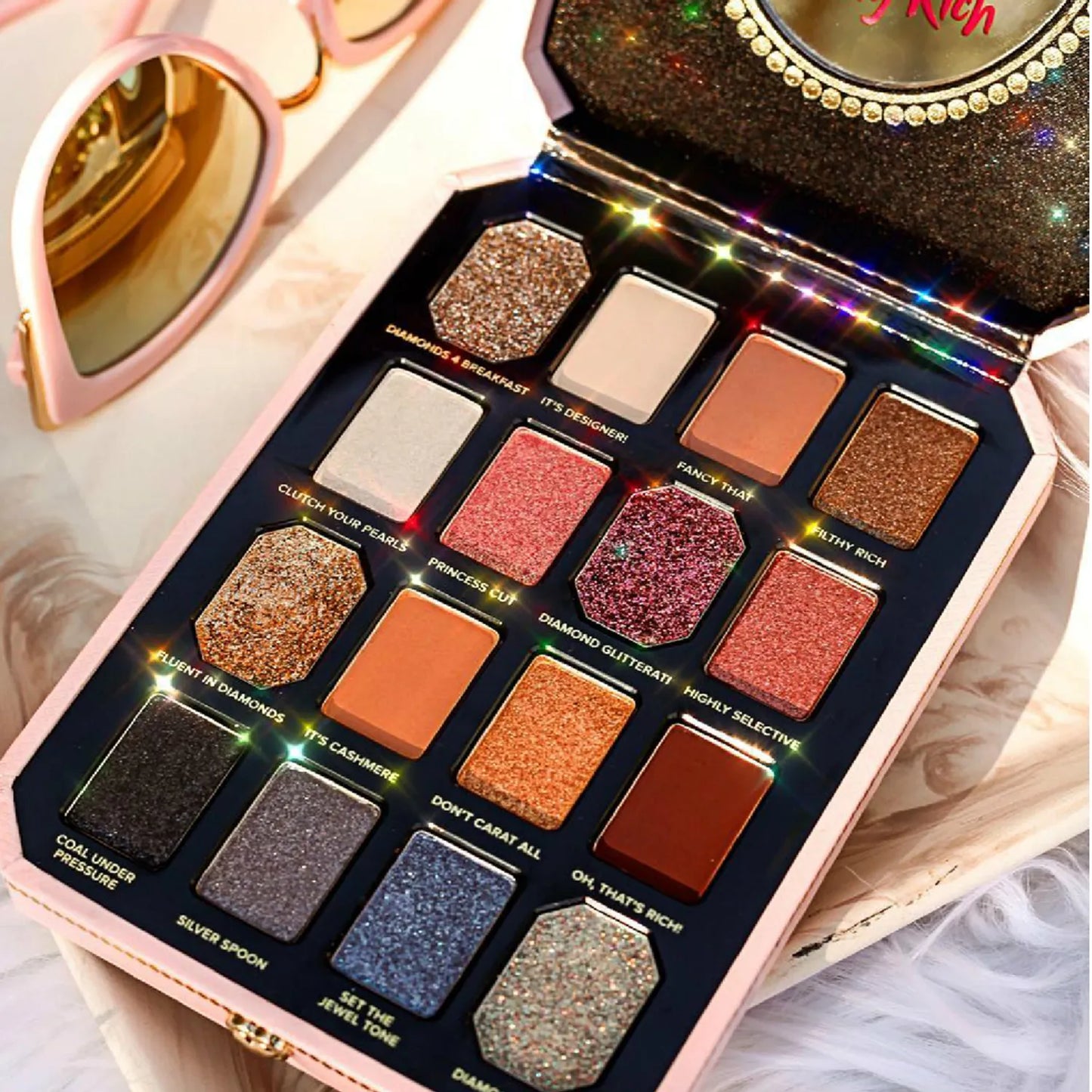 Pretty rich eyeshadow palette