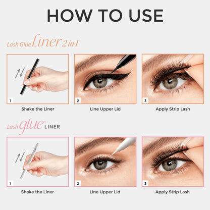 Lash GLUEliner - Clear	(Pegamento de pestañas)