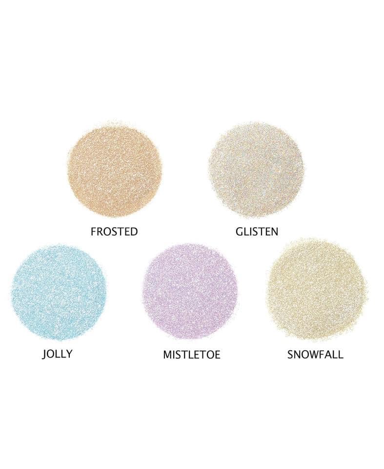 Loose glitter gel set de 6 piezas