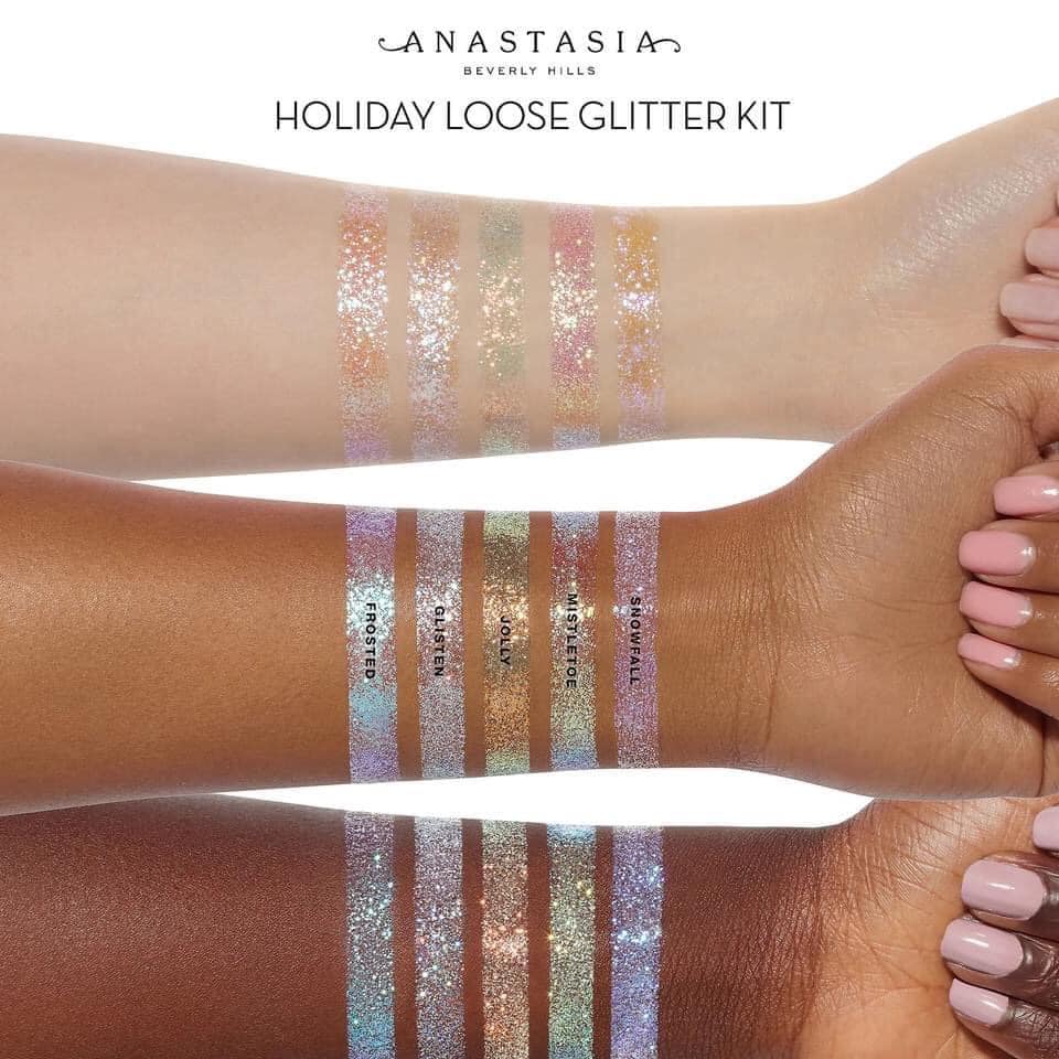 Loose glitter gel set de 6 piezas
