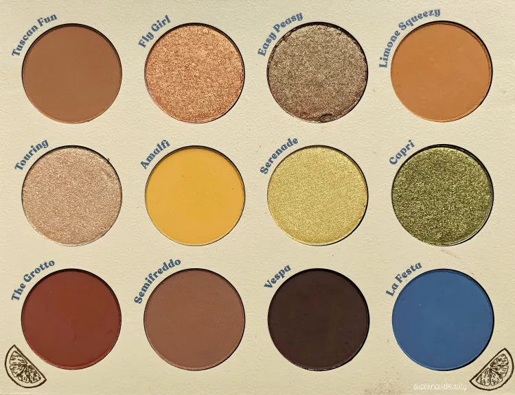 Limoncello Palette
