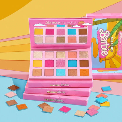 Malibu Barbie eyeshadow palette