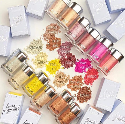 Loose pigment