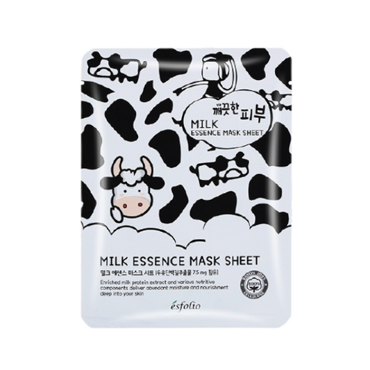 Milk essence mask sheet