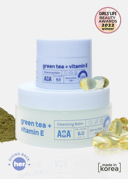 Bálsamo limpiador de Te verde + Vitamina E