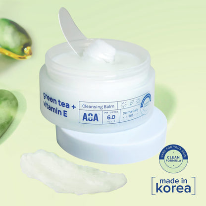 Bálsamo limpiador de Te verde + Vitamina E