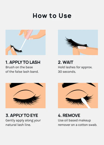 Pegamento para pestañas A+: Super Lash Glue