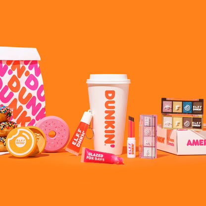 DUNKIN'  Strawberry Frosted with Sprinkles Face Sponge